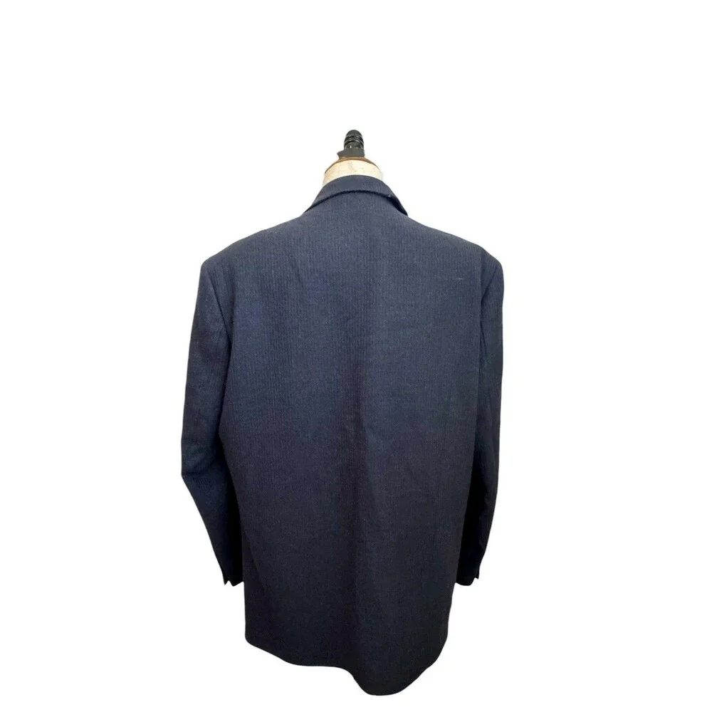 Baracuta‎ Soft NWT 100% Wool Brooklyn Half Lined Textured SportCoat Blazer 46L